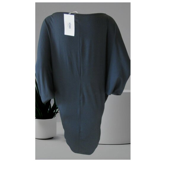 YOINS Black Batwing Style Dress Women's Medium New with Tags - Picture 2 of 2